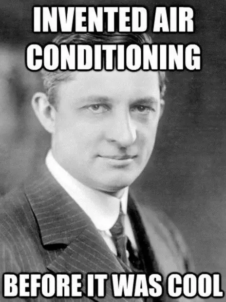 invented AC before it was cool