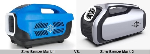 Zero Breeze Mark 1 vs. Mark 2