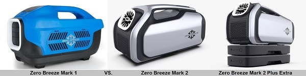 Zero Breeze Mark 2 vs. Mark 2 Plus vs. Mark 2 Plus Extra