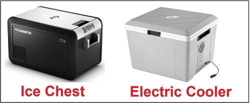 Ice Chests vs. Electric Coolers