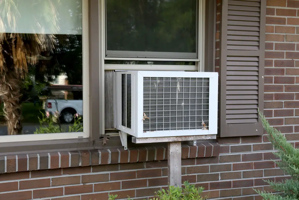 sliding window air conditioner